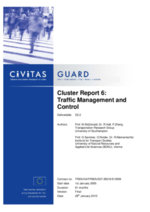 Cluster Report- Traffic Management and Control 