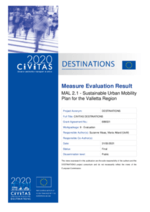 MAL 2.1 - Sustainable Urban Mobility Plan for the Valletta Region - MER