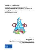 CITYLAB - Impact and process assessment of project living labs