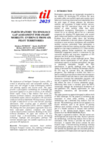 Participatory Technology Gap Assessment for Smart Mobility Participatory Technology Gap Assessment for Smart Mobility