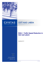 R49.2 - Study of traffic speed reduction in Usti nad Labem